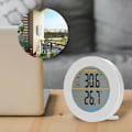 Miniatyrbillede 2 af 5: Indendørs og udendørs termometer, digitalt trådløst termometer med probesensorer, HD LCD-display temperaturdetektor, min/maks-hukommelse, trend, ℃/℉