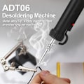 Miniatyrbillede 3 af 5: Elektrisk Afisoleringspumpe Elektrisk Blød Blød Tinks Tin Suger Va-Cuum Lodning Bb-680 (Sort)