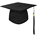 Miniatyrbillede 1 af 5: Unisex Graduation Hat, Justerbar Gradueringshue Graduation Cap til Graduation University High School Bachelor Hat