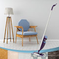 Miniatyrbillede 4 af 5: 2 rum til Swiffer Wetjet gulvmoppe, genanvendelige moppepuder, krog og mikrofiberløkke