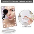 Miniatyrbillede 4 af 5: Lighted Mirror, 10X Magnifying LED Makeup Mirror, LED Mirror, USB og Batteri Opladning, 180° Makeup Mirror, Lighted Magnifying Mirror for Makeup, Sh