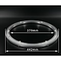 Pikkukuva 5 / 5: Metallinen pyörivä alusta, Ø44,2 cm, pyöreä kääntöalusta, 360° pyöriminen, yksiriviset kuulalaakerit, intensiiviseen käyttöön