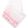 Miniatyrbild 3 av 5: 1 x Silikonfodral för Logitech K380 Rosa tangentbordsskyddsfilm för K380 tangentbord