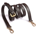 Miniatyrbillede 1 af 5: Enkel skulderrem, skrå skulder, ægte læder justerbar skulderrem, egnet til små tasker, håndtasker, messenger tasker, crossbody taske