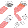 Miniatyrbilde 3 av 5: 100 stk. nøkkelbærer materiale armbånd nøkkelring og håndleddsnøkkelring utstyr for snor snor cle materiale tang kofferter og vesker, håndvevd be