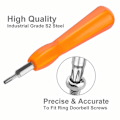 Miniatyrbillede 2 af 3: Skruetrækker til Ring Dørklokke, Macbook, Torx T6 og T15 Spidser, Orange