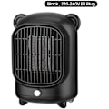 Pikkukuva 1 / 5: Toimiston sähkölämmitin 500 W 3 S Nopea lämmitys Välitön lämmitin PTC:llä Älykäs lämpötila/Lämmin Hot Outpool Mini Lämmitys EU/US lämmitys