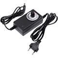Pikkukuva 1 / 5: AC-adapteri AC - DC 3-12V 2A Säädettävä virtalähde valon säätöön/Lämpötilan/Nopeuden säätöön
