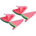 Miniatyrbilde 1 av 5: 4 stk strandhåndkleklemmer for solsenger, vannmelonklemmer store vindtette kleshengere klesklype kviltholder