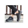 Miniatyrbillede 2 af 2: Sikkerhedssko Herre Arbejdssko Dame Let Sikkerheds Sneakers Åndbar Stålbeskyttelse Stål (42eu)