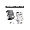 Miniatyrbilde 2 av 5: 1x TM616 Relébryter Programmer, 12V Timer Schedule Elektrisk Ukentlig Digital Timer Bryter med LCD Digital Display - Hvit