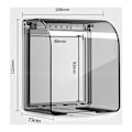 Miniatyrbilde 2 av 5: Exit Cover Barnesikring 86 Universal Modell Vanntett Innstilling 12.2 × 10.8 × 7.3 Cm Vanntette utendørs stikkontakter for bryter