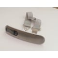 Miniatyrbillede 3 af 4: Bagagevægt Elektronisk Kuffert Bærbare Vægt Maks 50Kg/110Lb(LB,g,Oz,kg) Tara Funktion Låsning Vægt Batteri Inkluderet til Rejse/Post/Shopping