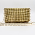 Miniatyrbillede 1 af 5: 20*12*2cm Glitzrende Rhinestone Aften Clutch Taske til Bryllup, Prom, Fest