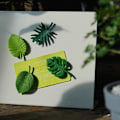 Pikkukuva 4 / 5: 8 kpl Monstera-kasvin jääkaappimagneettia, trooppiset lehdet Jääkaappimagneetti 3D Kasvi Jääkaappimagneetti Söpö koristemagneetti Tarrat Jääkaapille Lokerosetti