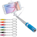 Miniatyrbillede 1 af 4: Farve: Blå (Paicom Blå) - Universal Selfie Stick Design og Ultra Kompakt med Shot Button Jack - Mere end 10 MODELLER