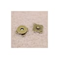 Miniatyrbilde 2 av 4: 10 stk. Magnetisk rumpeknapp 18mm - Kobber