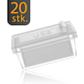 Miniatyrbild 1 av 4: 20x USB-A-dammskydd för stationär dator, bärbar dator, MacBook - USB-A-dammskydd - Silikondammskydd - Transparent