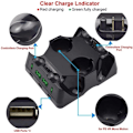 Miniatyrbillede 3 af 5: PS4 Controller Oplader, PS4 Controller Stand, Oplader Dock Controller Oplader til Ps4 Move til Ps4/ps4 Move/ps4 VR Controller Fire Opladnings Do