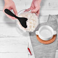 Miniatyrbillede 4 af 5: 2 stk. silikone risske, non-stick risske, silikoneske ske ske ske til riskoger, kartoffelmos