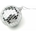 Miniatyrbillede 5 af 5: 6 stykker sølv facet kugle diskokugle boule disco, diskokugle til diskofeber 70'erne, hængende dekoration, glitterkugle, til fest, karneval