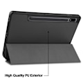 Miniatyrbilde 2 av 5: Etui til Samsung Galaxy Tab S8 Plus TAB S8 2022/S7 11 T870/T875 2020 nettbrett, deksel med flere vinkler, automatisk dvalemodus/vekkingsfunksjon