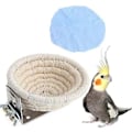 Miniatyrbillede 2 af 3: Bomuldsreb Fugleavl Redekasse til Parakitter, Kakaduer, Conures, Finker, Kærlighedsfugle og Små Papegøjer