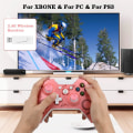 Pikkukuva 4 / 5: Langaton ohjain Xbox Onelle, Xboxin langaton ohjain Peliohjain Peliohjain Joystick Xbox Onelle, PC:lle ja PS3:lle, Ei kuulokeliitäntää (Pinkki)