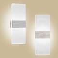 Miniatyrbillede 2 af 5: 12W LED Væglampe Indendørs, 6000K Kold Hvid Væglampe 750LM AC230V Moderne Akryl Væglampe, Hvid Væglampe til Stue Soveværelse Spisestue Ha