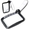 Miniatyrbillede 1 af 5: Lighted Reading Magnifier, 3X Large Illuminated Magnifying Glasses with 5 LED Lights Portable Ideal for Seniors, Children, Hobbies, Crafts,