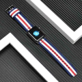 Miniatyrbilde 3 av 5: Kompatibel med Apple Watch-rem, tynn vevd nylon justerbar erstatningsrem for iwatch 38-41mm serie 5/4/3/2/1
