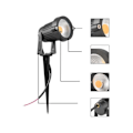 Pikkukuva 1 / 4: Musta LED-ulkovalaisin - 220V - Lämmin valkoinen