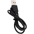 Pikkukuva 4 / 4: Yleismallinen magneettinen kellolaturi 2-nastaisella liittimellä älykelloille, USB, musta latauskaapeli