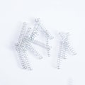 Miniatyrbillede 3 af 4: 100 stk. tilpassede galvaniserede stålmetalsmå fjedre til kuglepenne Ståltrådsdiameter 0,4 mm Ydre diameter 4 mm Længde 30 mm