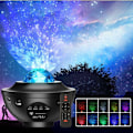 Miniatyrbilde 1 av 4: Stjernehimmelprojektor, Planetarium LED-projektor roterende nattlys for barn, Ocean Starry Projector Lamp Justerbar lysstyrke Bluetooth/Fjernkontroll Co