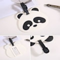 Pikkukuva 5 / 5: 4 kpl matkalaukkutagia, ihanat panda-matkalaukkutagit matkalaukuille, matkatunniste, matkatarvikkeet, nimi, osoite, puhelinnumero, matkamuistot miehille/naisille