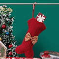 Miniatyrbild 5 av 5: Julstrumpor, 3 julstrumpor, stora stickade julstrumpor