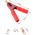Miniatyrbillede 4 af 5: 2 stk. 1000a Booster Batteri Krokodille Batteri Batterioplader Clip Stik Tilbehør til Lastbiler Bord Lastbil Lastbil Batteri