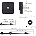 Miniatyrbilde 2 av 5: 1 batch klokkebevegelsesmekanisme som opererer på batteri erstatning av DIY reservedeler