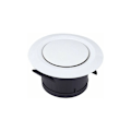 Miniatyrbillede 1 af 5: Sug og blæs heste diffusorer med 100 skiver - Rund ventilationsrist i justerbar plastik - Blæserventilation