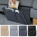 Miniatyrbillede 1 af 5: Filtpose Filt opbevaringspose Filt sengside hængende pose Sofa sengside diverse opbevaringspose (khaki type)