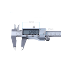 Miniatyrbillede 3 af 4: Vernier caliper Værktøjer Elektronisk digital caliper (stor skærm 150mm)