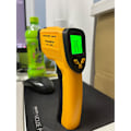 Miniatyrbild 3 av 5: Rubberskin infraröd termometer, kontaktlös laser infraröd termometer från -50 °C till 550 °C, LCD-skärm med bakgrundsbelysning (ej för människor)