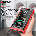Miniatyrbild 5 av 5: Digital multimeter Smart Touch Automatisk Beach 9999 Uppladdningsbar Anti-Slug Laddar konton OHM AMP Voltmeter med DC/AC KONDENSATOR KONDENSATOR RESISTANS