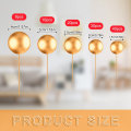 Miniatyrbilde 2 av 5: (Gull) Ball Cake Toppers, 108 stykker Mini Cake Toppers, Cake Topper Balls Cupcake Toppers, DIY Insert Cake Toppers, For Dessert Cake Toppers, Wedd