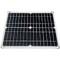 Pikkukuva 2 / 5: 12W Mono aurinkopaneeli aurinkosähkömoduuli 100A ohjain autoon asuntovaunuun kotiin puutarhaan akkulaturi - RWPanneau solaire