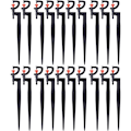 Miniatyrbillede 1 af 5: Vandingsspreder, 20 dele, mikro-vanding ved 180 grader af type G, til vanding af have drivhus med vandingsslange 4/7 (20cm)