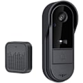 Miniatyrbillede 1 af 5: Trådløs video dørklokke med trådløs klokkespil, tovejslyd, Tuya applikationskontrol, natvisualisering, WiFi 2,4 GHz kun, TF/Cloud Card,