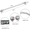 Miniatyrbillede 3 af 5: (Sort) Gardinbindinger Magnetiske Gardinbindinger Magnetisk Fletning Gardiner Spænde