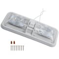 Miniatyrbilde 2 av 3: LED RV Taklampe, Justerbare RV Taklamper, 800LM 96LED Lys med Bryter 12V DC Innvendig Belysning med På-Bryter for Bobil, Båt, Caravan